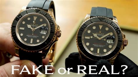 real rolex yachtmster 2 vs fake|yacht master vs rolex.